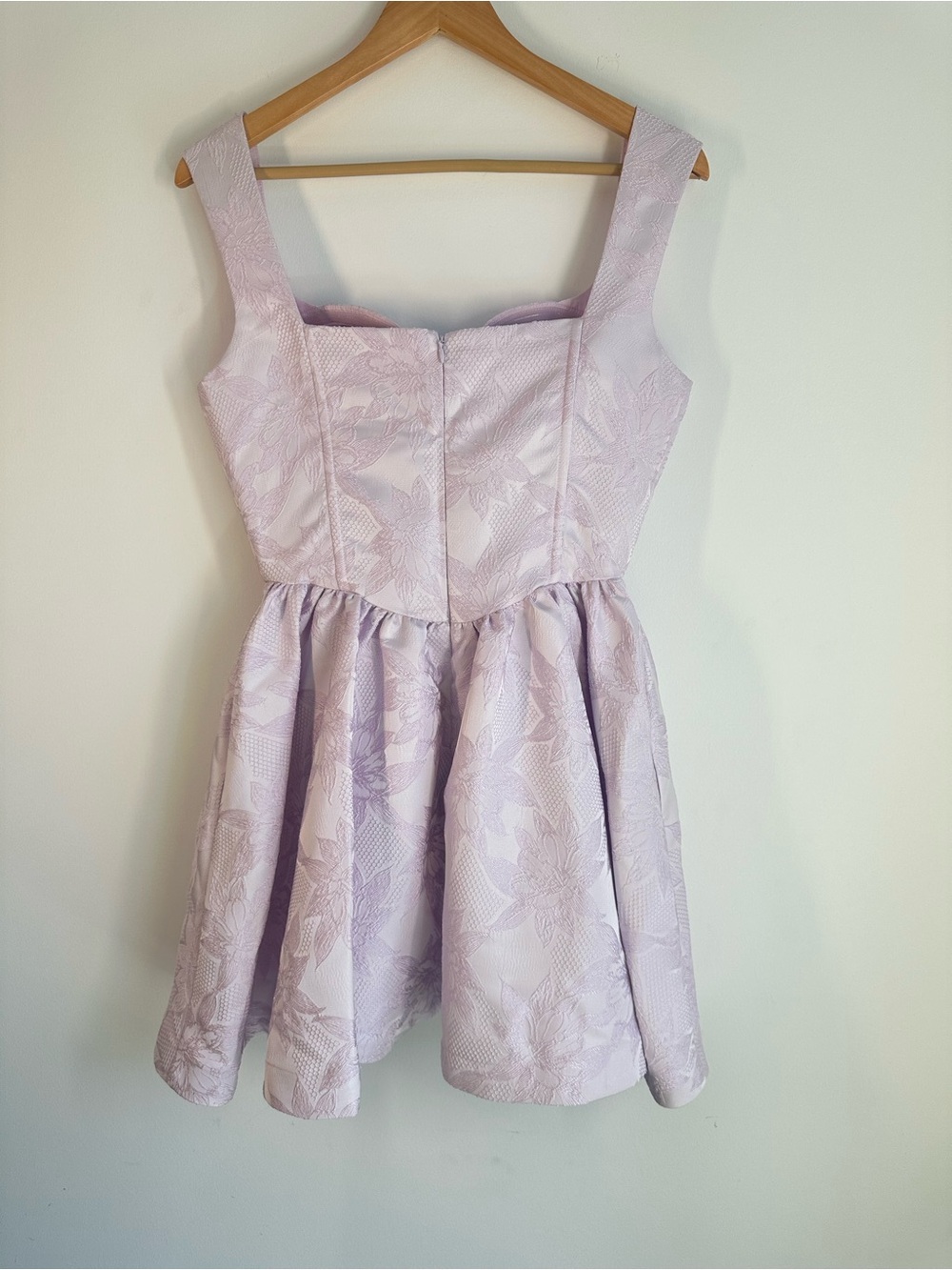 Saint Armont Pink Jacquard Fit & Flare Cocktail Dress NWOT, Size 6/8 - Picture 2 of 9